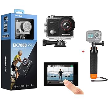 AKASO アクションカメラ 4K EK7000 PRO Amazon.com : AKASO EK7000 4K30FPS 20MP WiFi Action Camera